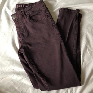 Dark Purple Jeggings